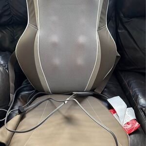 Ultimate Comfort Massage Cushion - Brown and Gray